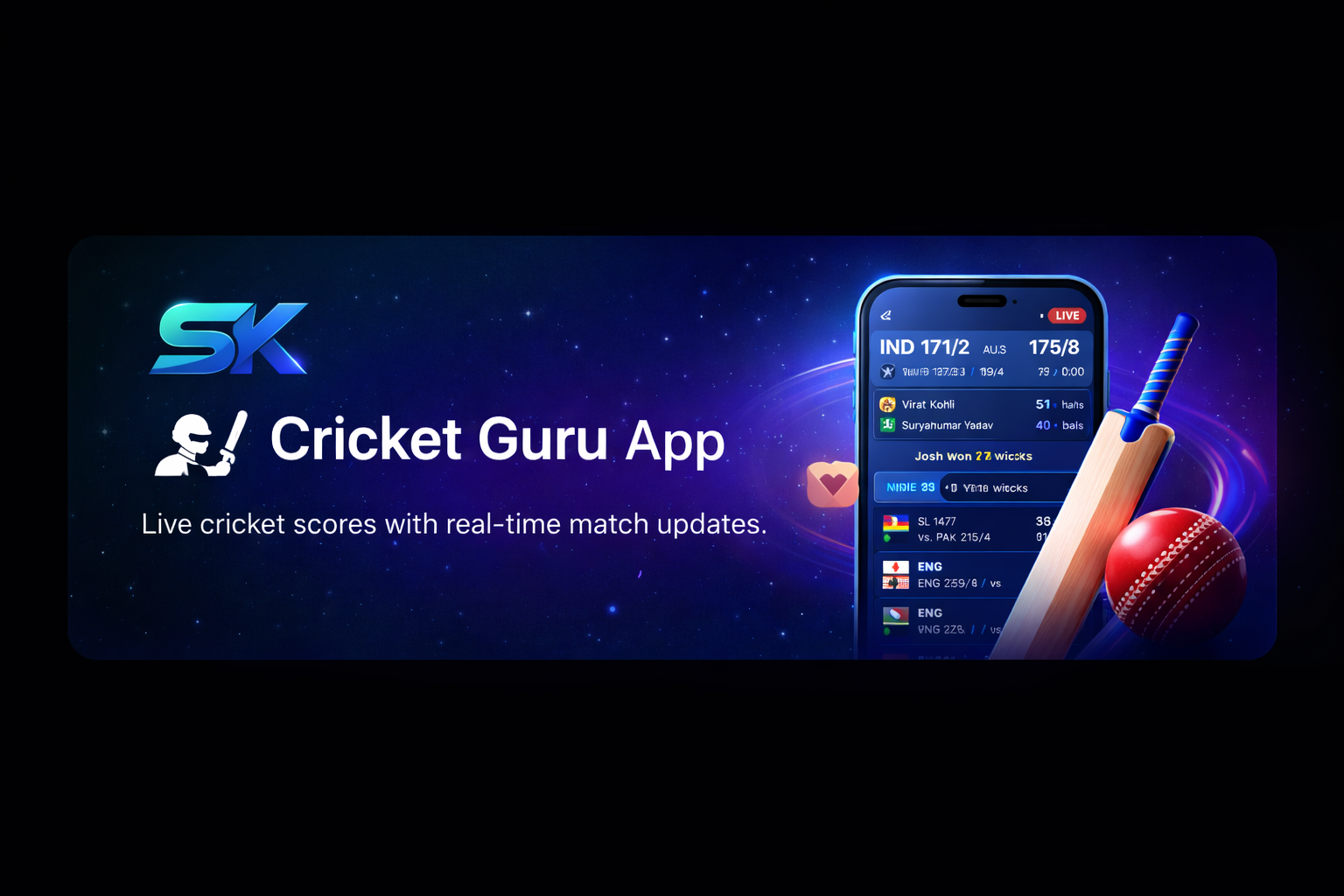 Cricket Guru App